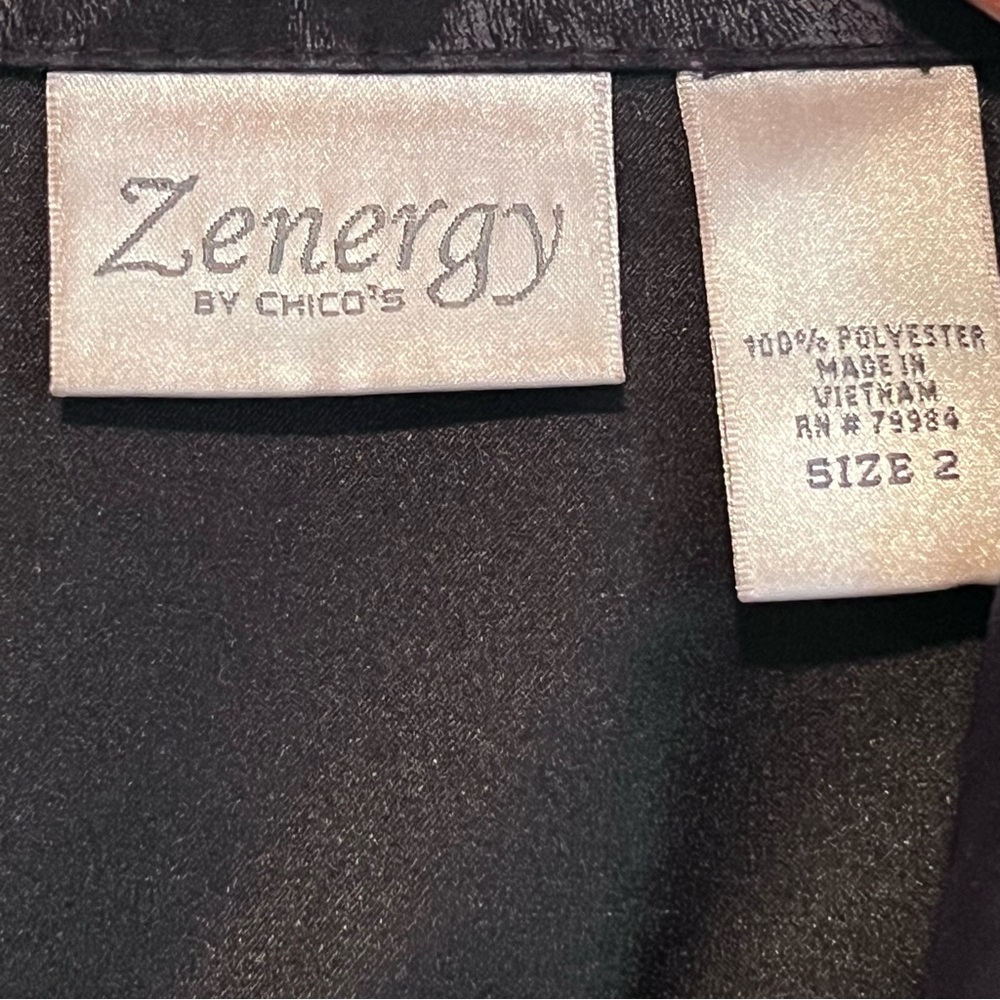 Stylish Black and Gray Leopard Print Zip Up Jacket - Picture 2 of 7